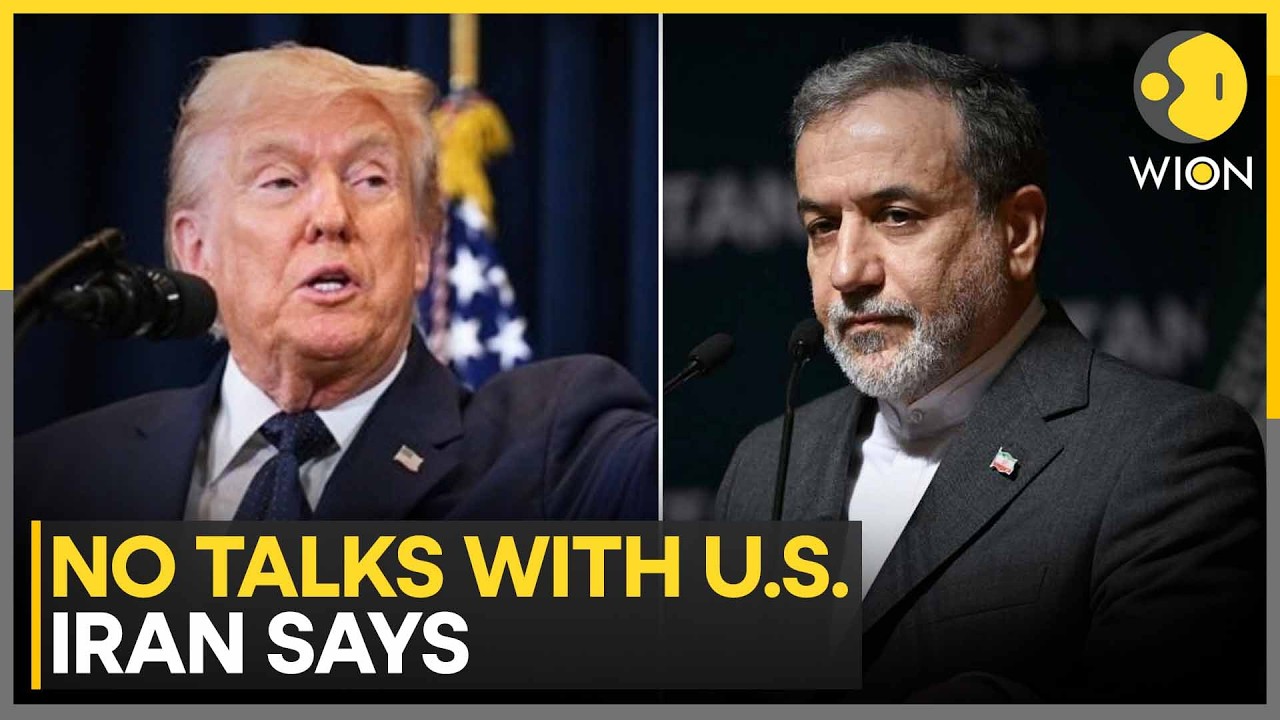 Iran-US War: Iran FM Slams Trump, Denies Talks | Trump Says Tehran Wants Deal | WION