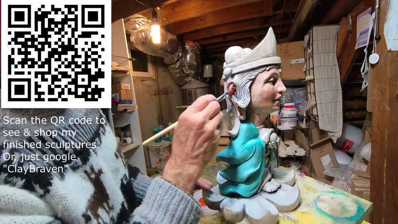 Sculpting in Clay & Concrete at ClayBraven Studio