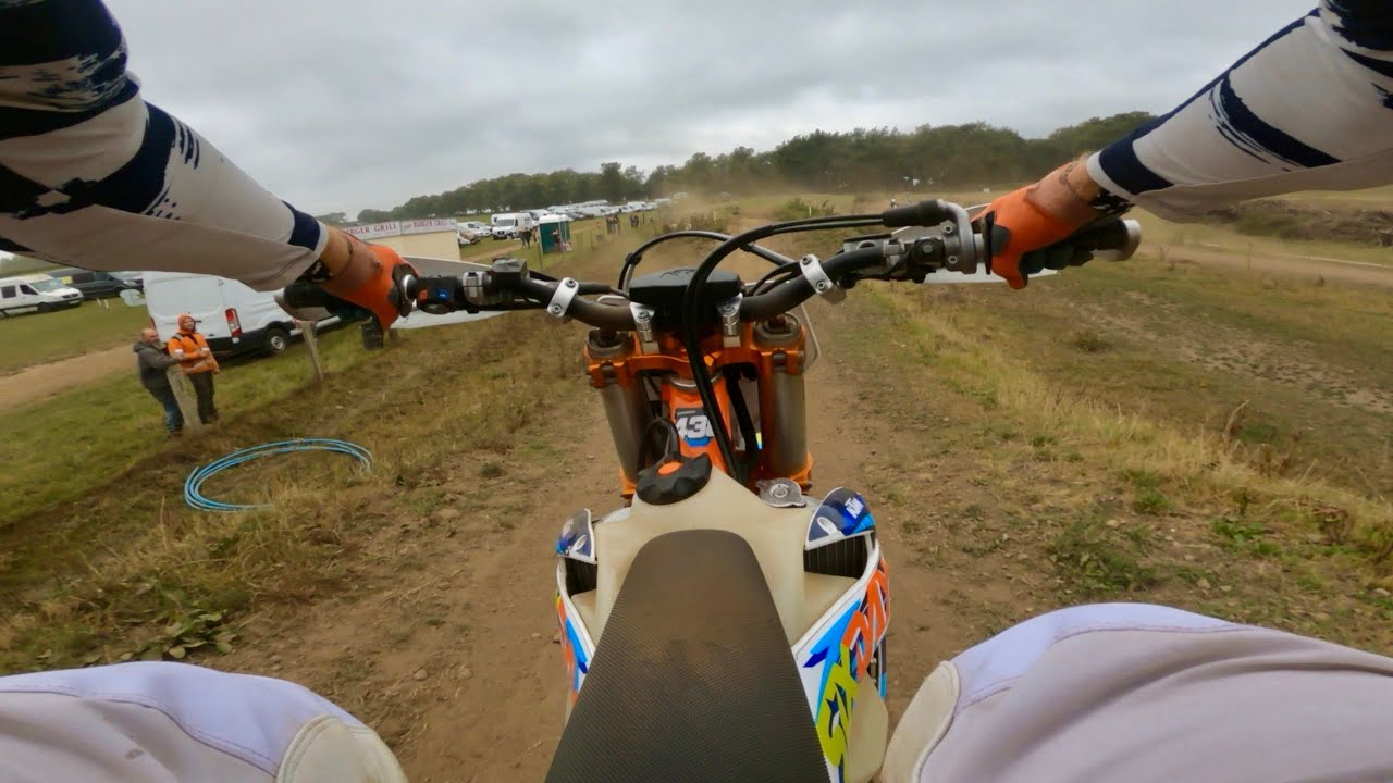 RAW ENDURO GRANGE MOOR FULL LAP KTM 350 EXCF CLUBMAN VETS Rock Oil Round 3 Race