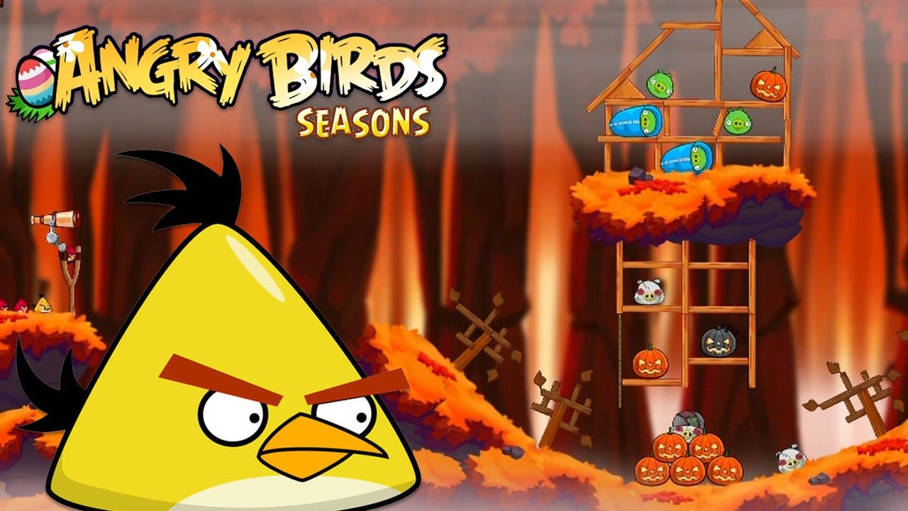 Angry Birds Seasons - Rovio Entertainment Ltd 2016 HAMMIER THINGS Level 16-18