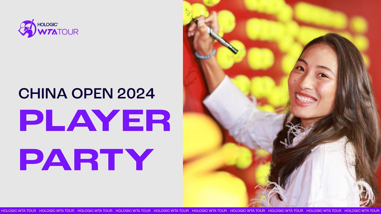 Чжэн, Синнер и Звезды объединились на вечеринке игроков China Open 2024