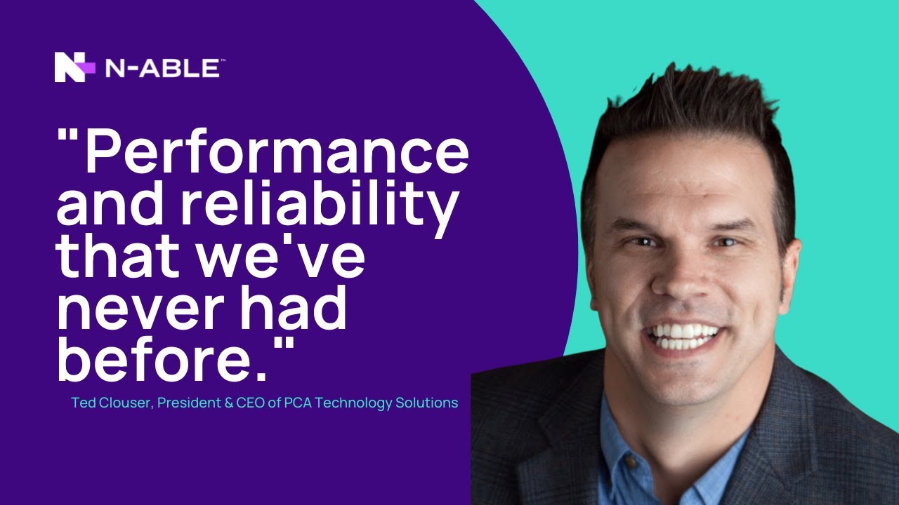 Standardizing with N-central RMM and Cove Data Protection to grow our business