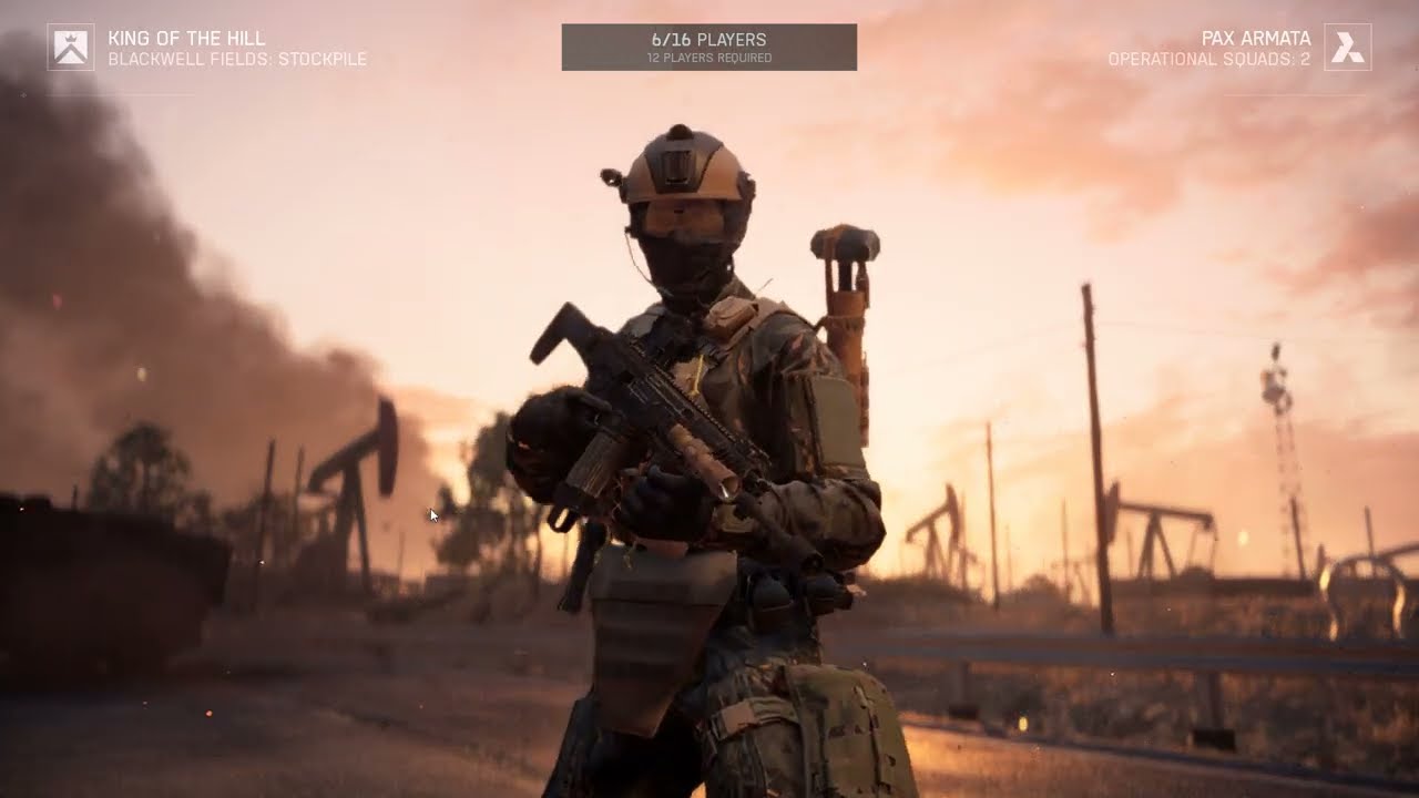 Battlefield 6 Gameplay: King of the Hill - Blackwell Fields: Stockpile | No Commentary