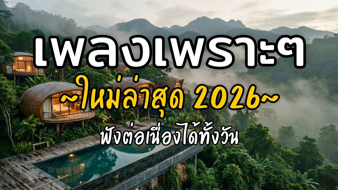 🎧 เพลงเพราะๆ ฟังสบาย Vol.65 | รวมเพลงใหม่ 2026 เพลงรัก เพลงชิล ฟังยาวต่อเนื่อง