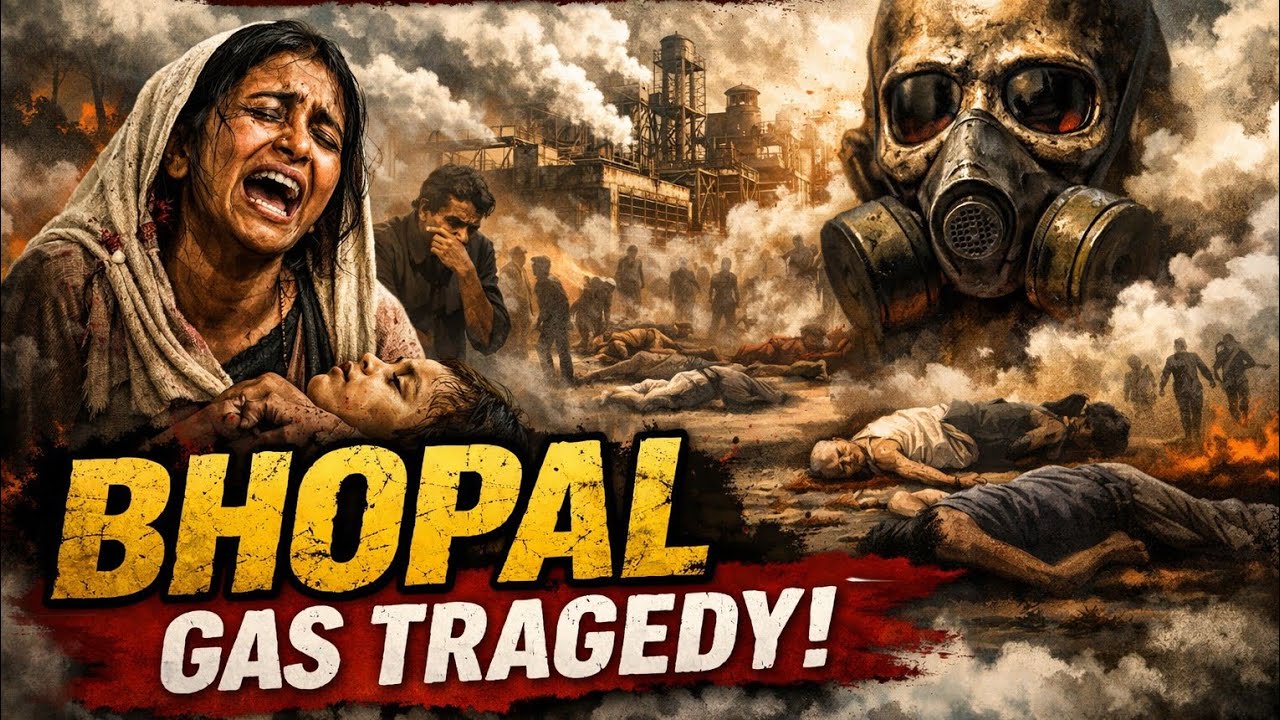 The Insane Story Of Bhopal Gas Tragedy (3December 1984)🥺