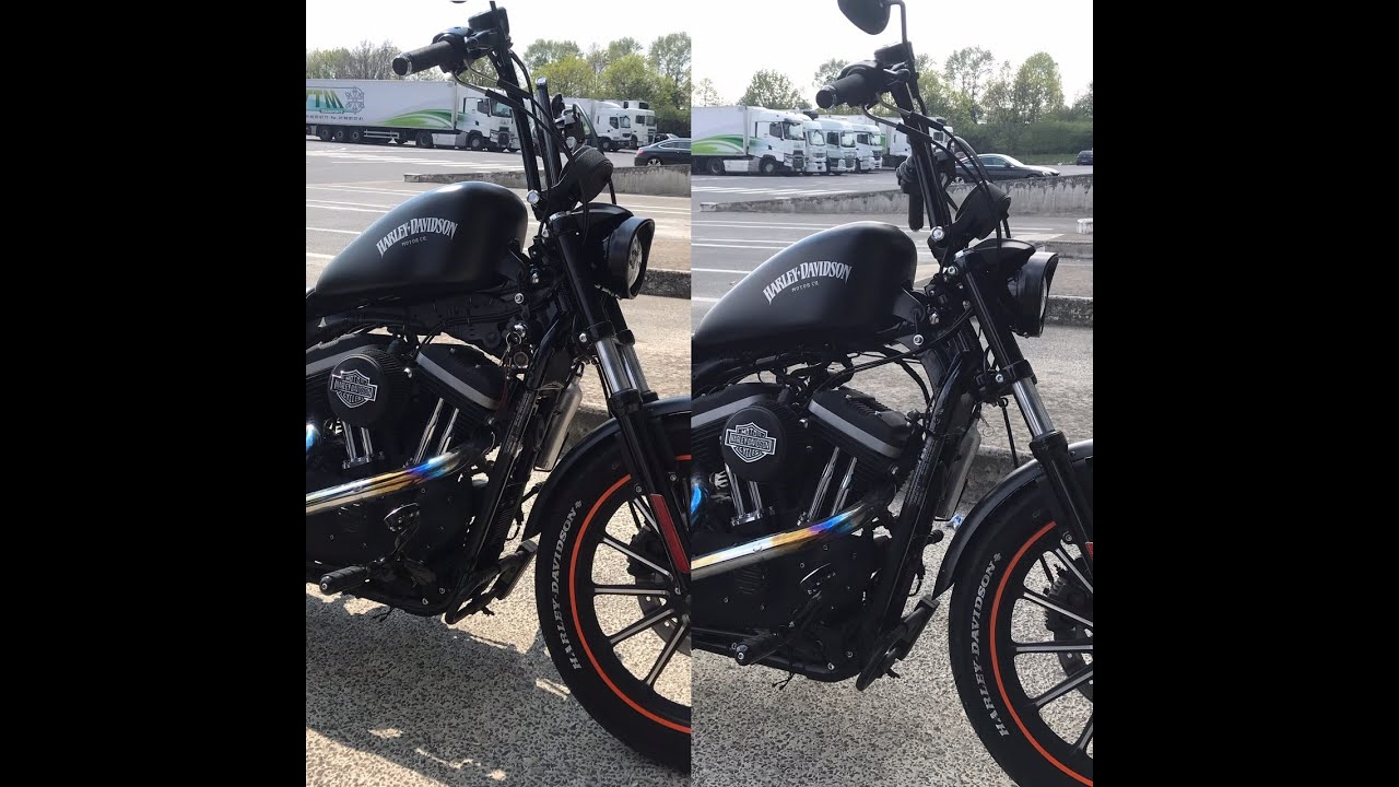 Tuto déport bobines sur Sportster
