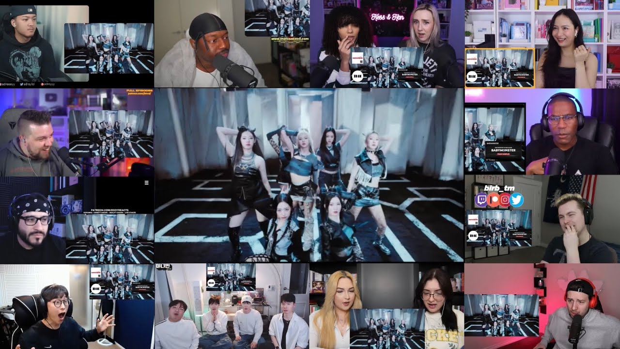 BABYMONSTER - 'SHEESH' M/V Reaction Mashup