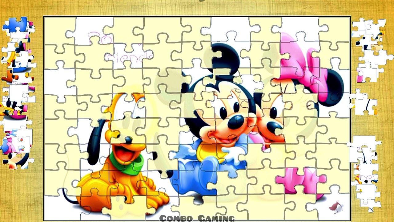 puzzle #4970 gameplay || HD funny cute Micky mouse forever friend jigsaw puzzle game 