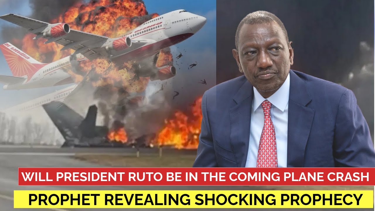 WILL PRESIDENT RUTO BE IN THE COMING PLANE CRASH???....PROPHET REVEALING SHOCKING PROPHECY