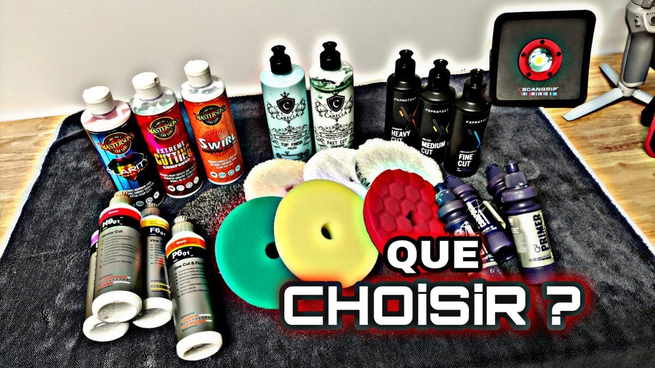 MES MEILLEURS COMBOS ( Pads & Polish ) pour le POLISSAGE !!!