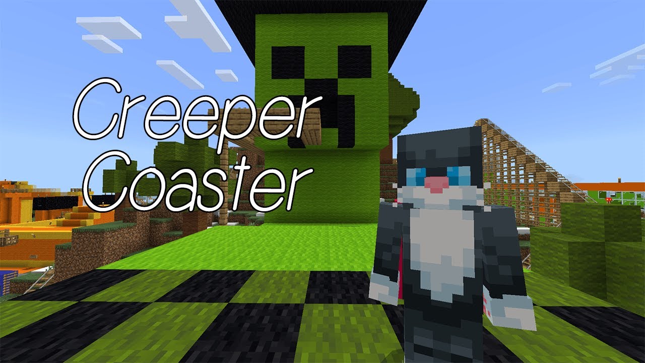 Stampy's Funland Minigames - Creeper Coaster