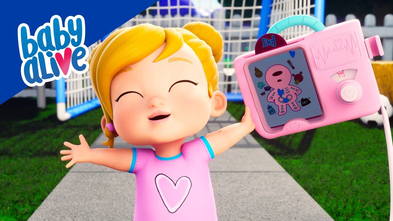 Baby Alive en Español 💦 Charlie se lastimó ⚽️ Video Para Niños 💕