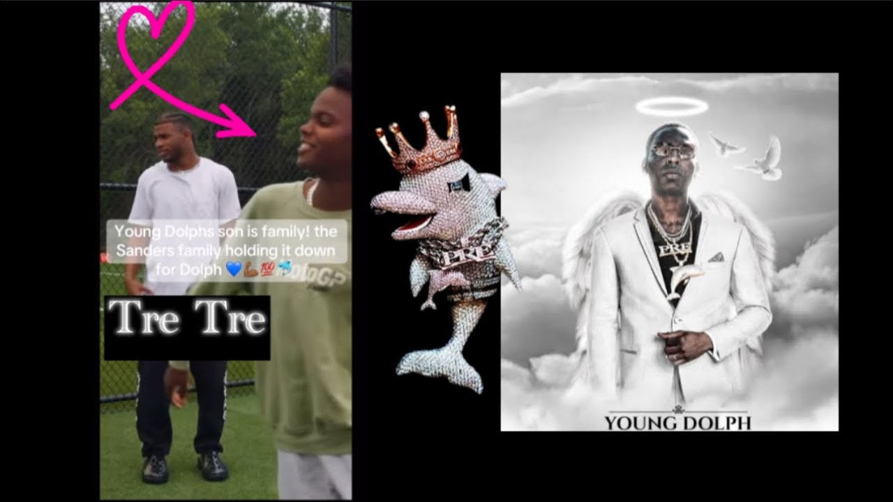Young dolph son Tre Tre with the sanders family