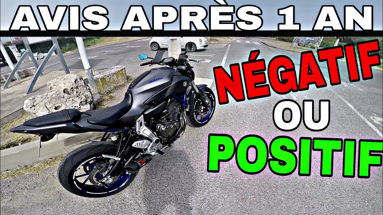 MON AVIS YAMAHA MT 07 APRÈS 1 AN ?! 🤔