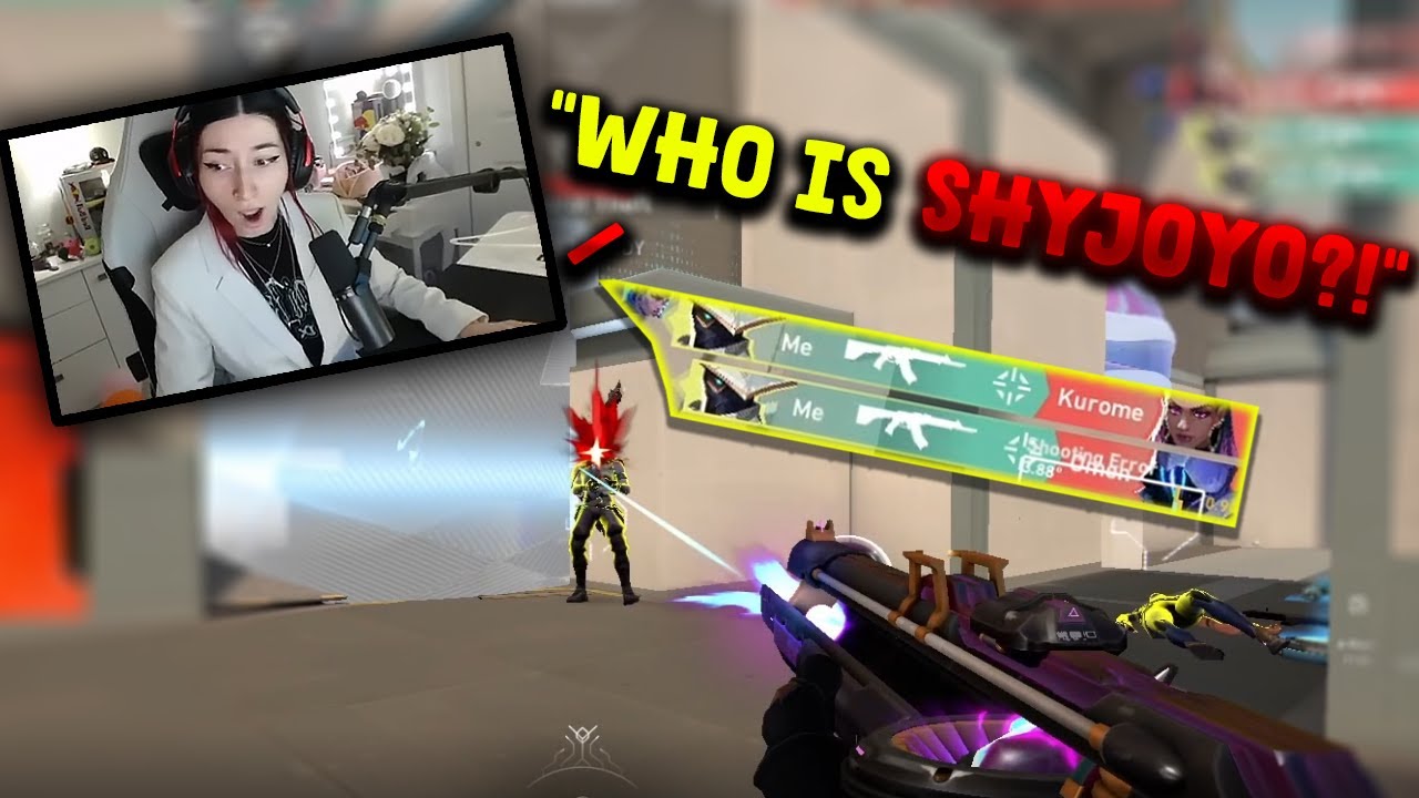 Impressing Valorant pro WITH RAW AIM!