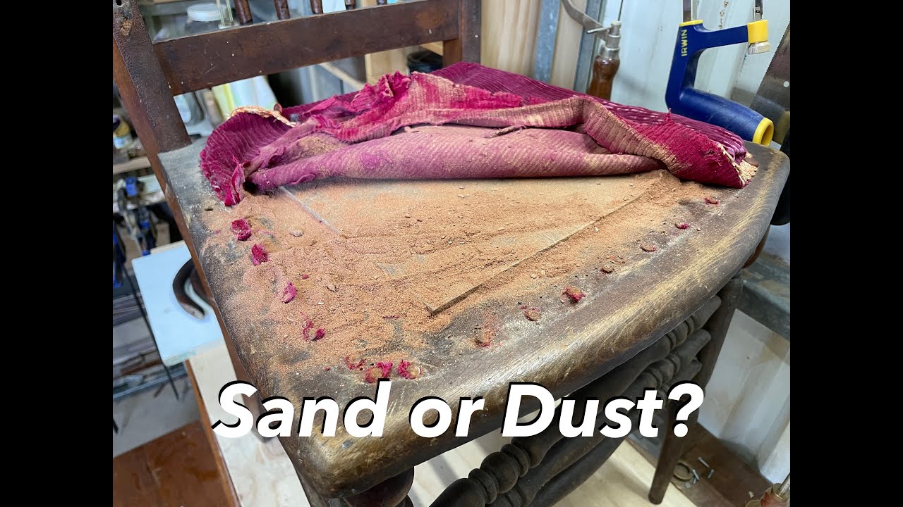 Dusty Antique Dining Chair Restoration and Refinish - E∞J Woodhouse Repairs