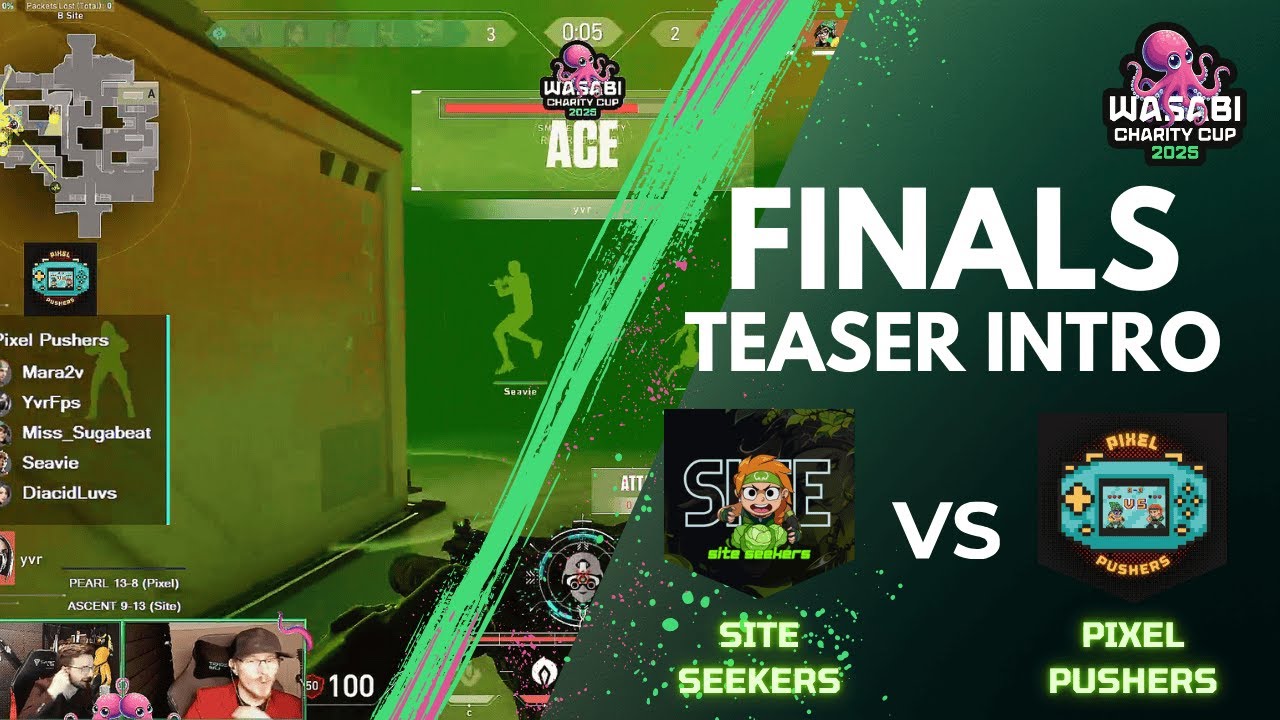 Site Seekers vs Pixel Pushers 💚 WCC 2025 - Finals Teaser