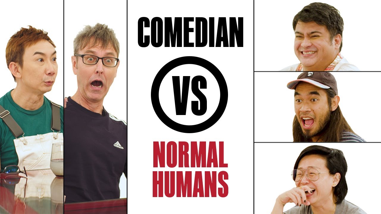 COMEDIAN VS NORMAL HUMANS - HOSSAN LEONG & NEIL HUMPHREYS
