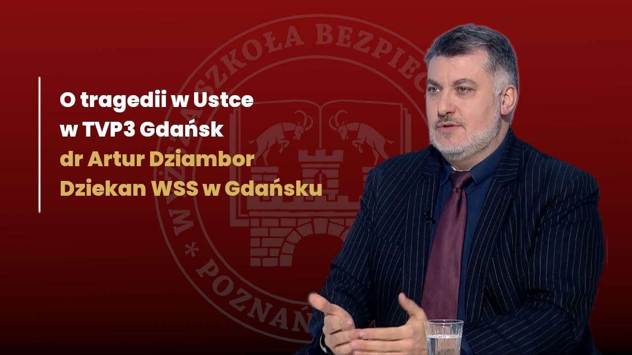 Dr Artur Dziambor w TVP3 Gdańsk o tragedii w Ustce