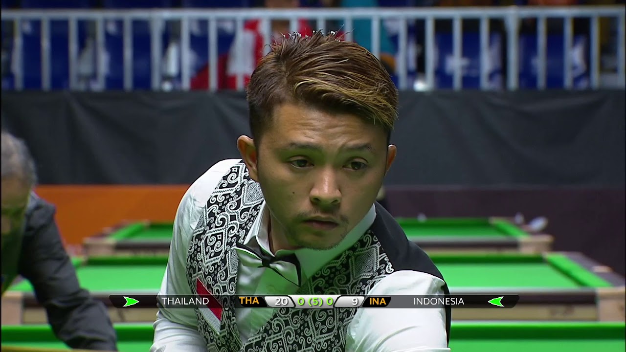 KL2017 29th SEA Games | Billiards & Snooker - Men's Doubles English Billiards QF - THA 🇹🇭 vs INA 🇮🇩