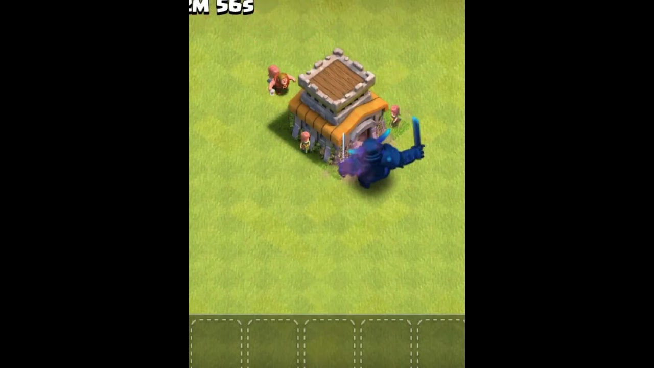 Town hall vs MOM P.E.K.K.A #clashofclans#trending #coclive #coc