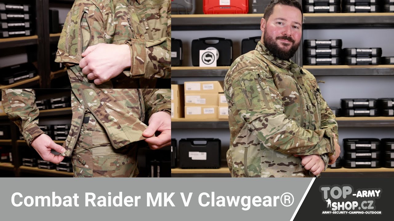 Novinka! Combat Raider MK V Clawgear® Rigad