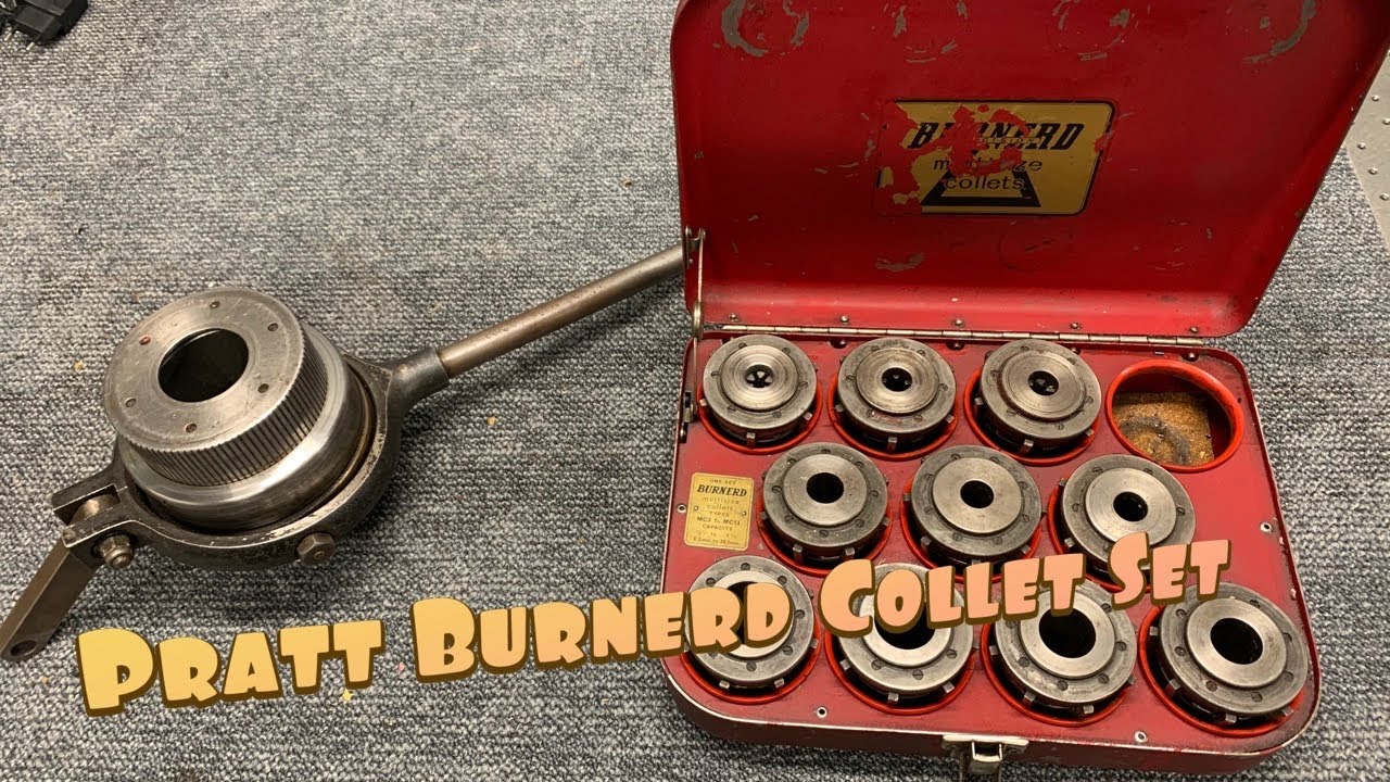 Pratt Burnerd Collet Set fitting Harrison, Colchester and other Lathe&rsquo;s