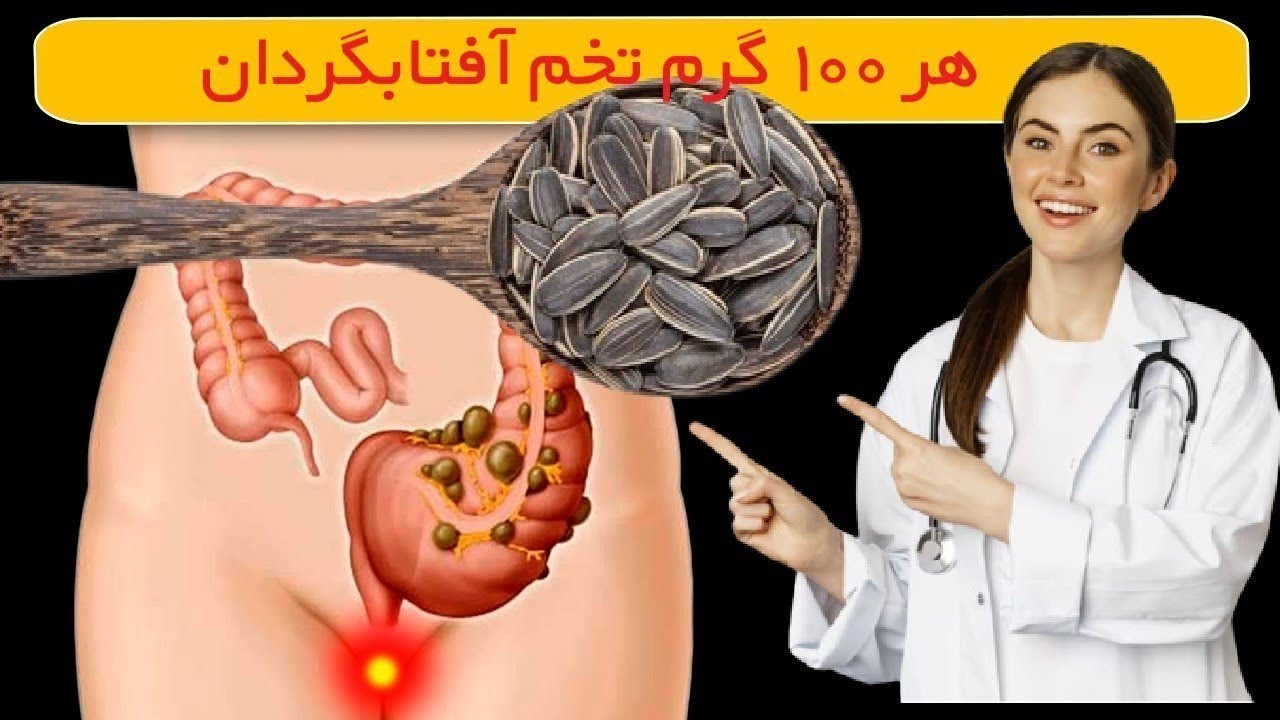 قبل از خوردن تخمه آفتابگردان حتما این ویدئو را ببینید_خواص تخمه آفتابگردان