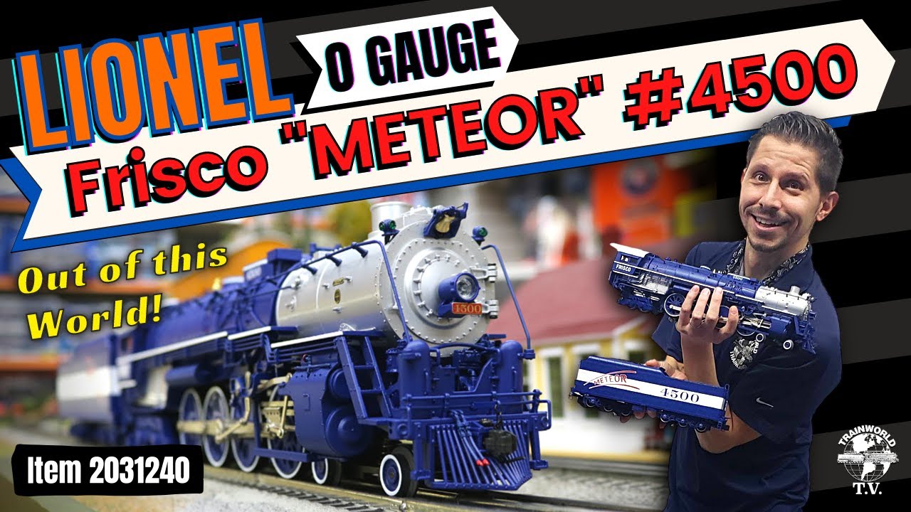 O Gauge LIONEL Frisco METEOR Steam Locomotive