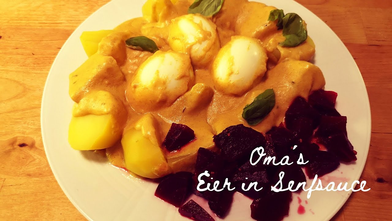 Eier in Senfsauce... Omas Klassiker - einfach lecker