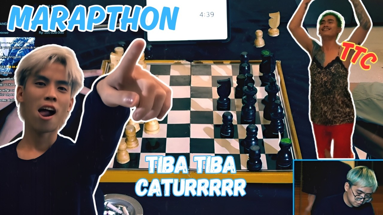 TIBA TIBA CATURRRRRRRRRRRR BANGET TUH YA #marapthon #marapthon3