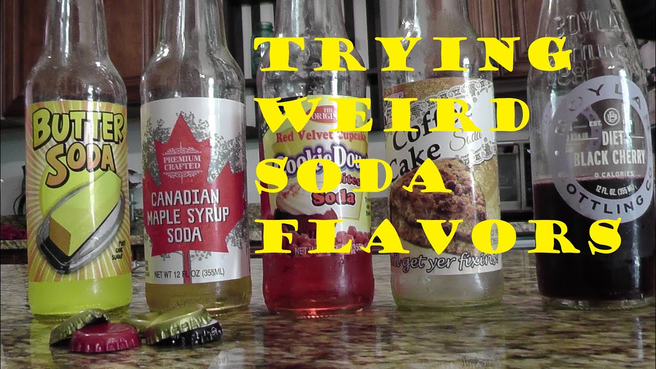 Trying Weird Soda Flavors from Rocket Fizz