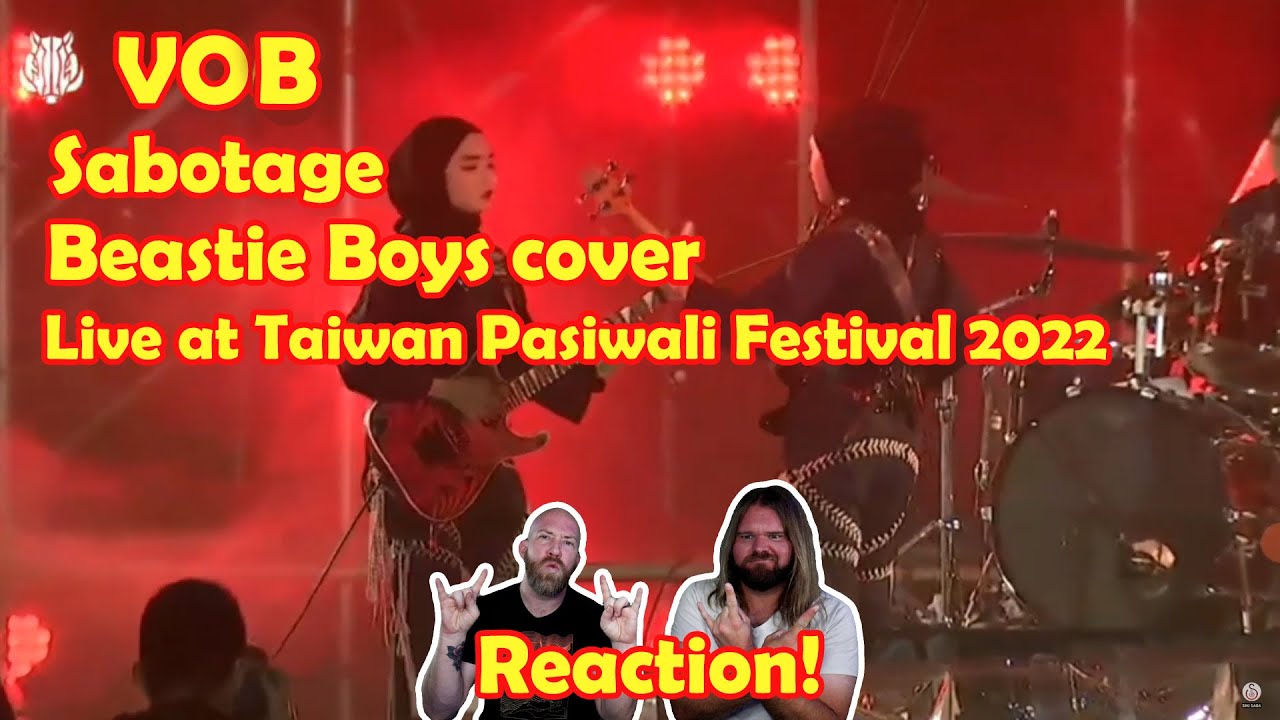Реакция музыкантов на выступление VOB - Sabotage (кавер Beastie Boys) на фестивале Pasiwali в Тай...