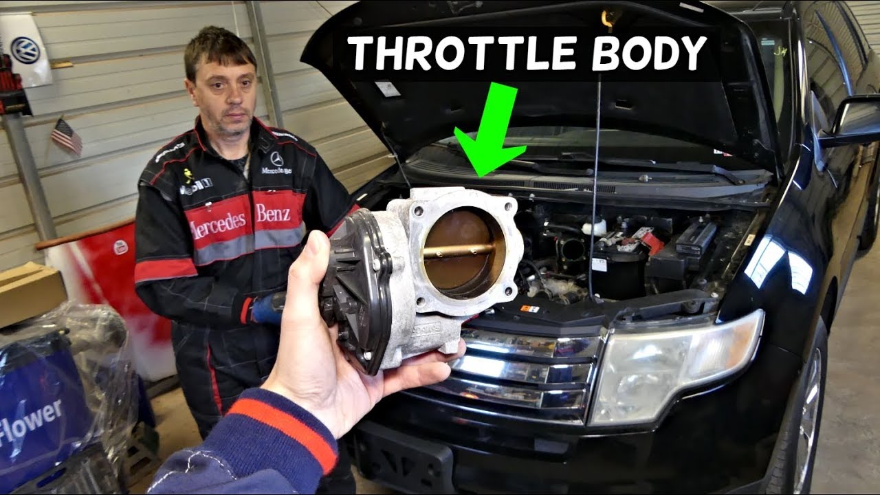 FORD EDGE THROTTLE BODY REMOVAL REPLACEMENT LINCOLN MKX