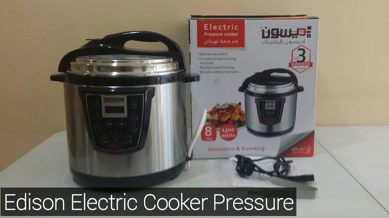 Unboxing Edison Electric Cooker pressure
