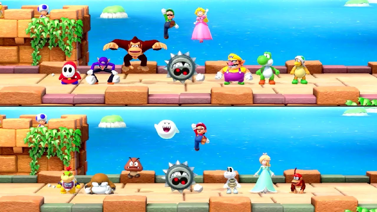 Super Mario Party - Luigi's Minigame Battle (Master Difficulty)