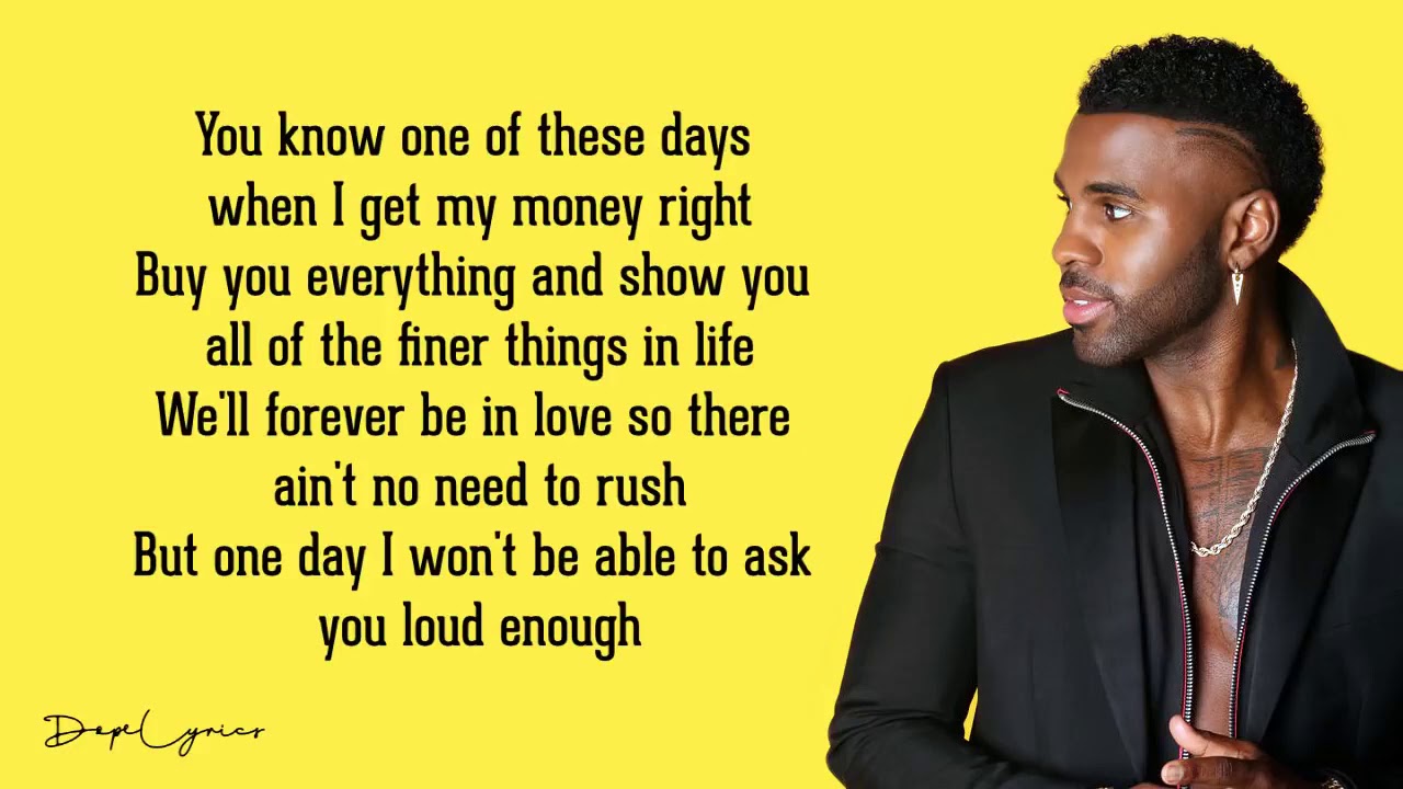 Marry Me   Jason Derulo Lyrics