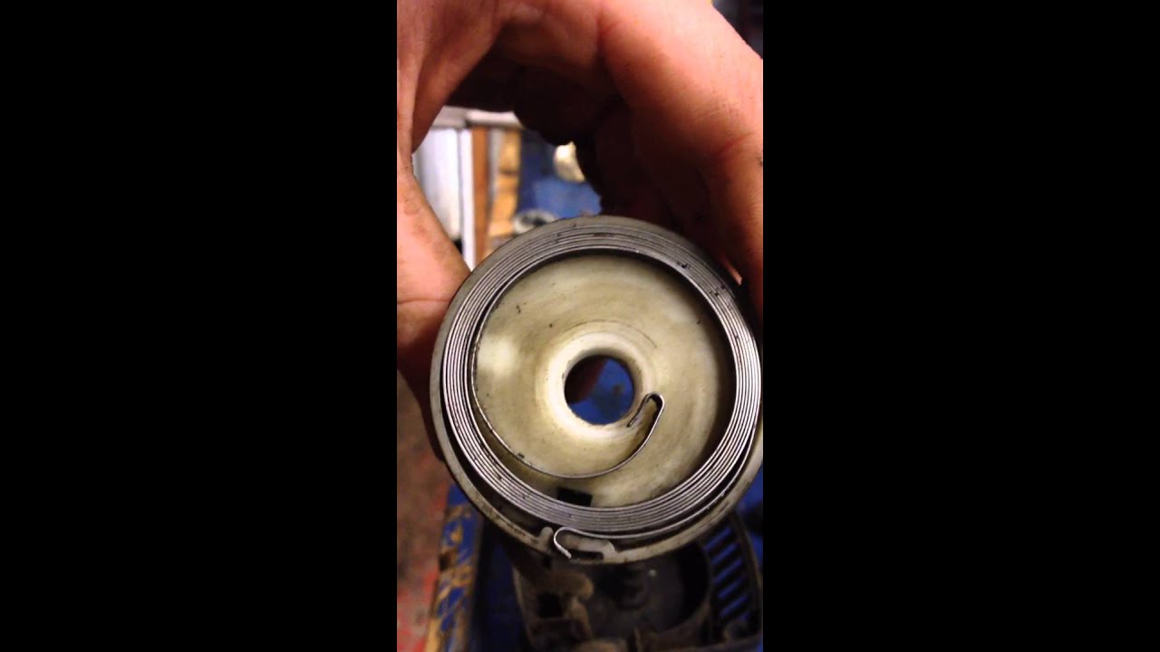 How to recoil a 1/5 pull start
