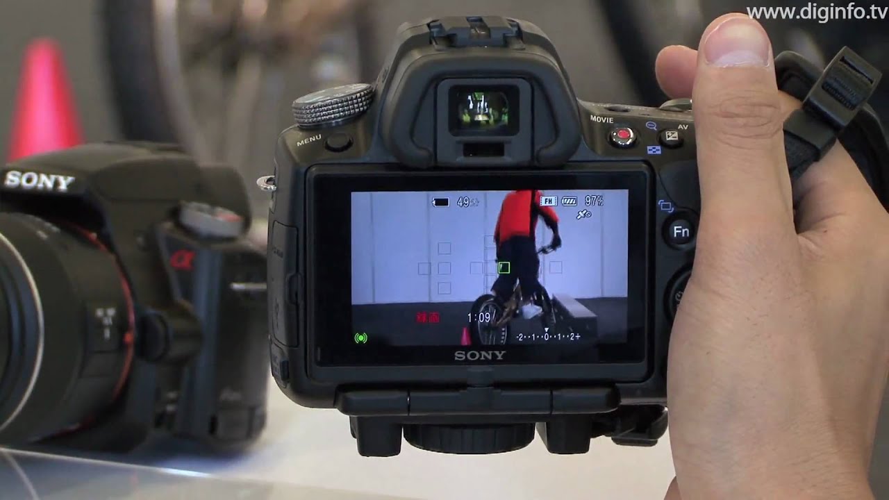Sony &alpha;55 &alpha;33 DSLR with Translucent Mirror Technology : DigInfo