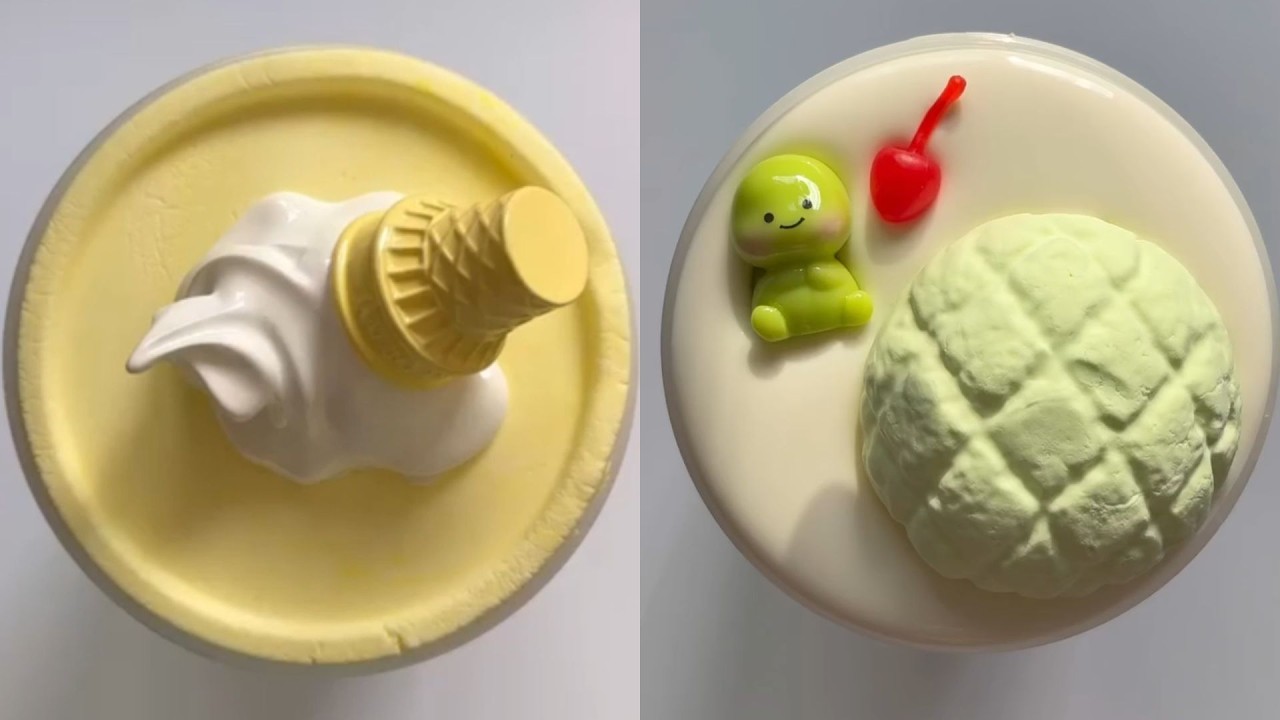 Satisfying Clay Slime Mixing ASMR (No Talking) Most Satisfying Clay Slime Mixing for Stress Relief