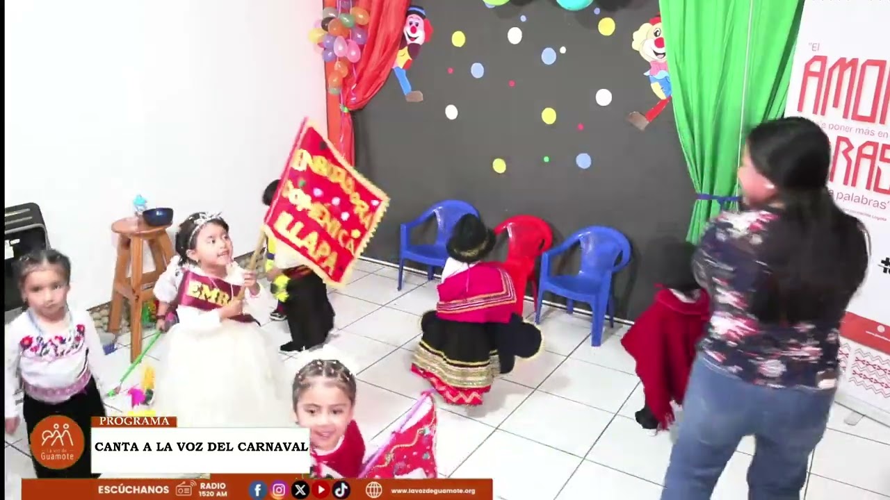 𝐂𝐚𝐧𝐭𝐚 𝐚 𝐥𝐚 𝐕𝐨𝐳 𝐝𝐞𝐥 𝐂𝐚𝐫𝐧𝐚𝐯𝐚𝐥 - Centro de Aprendizaje Semillitas de Amor.