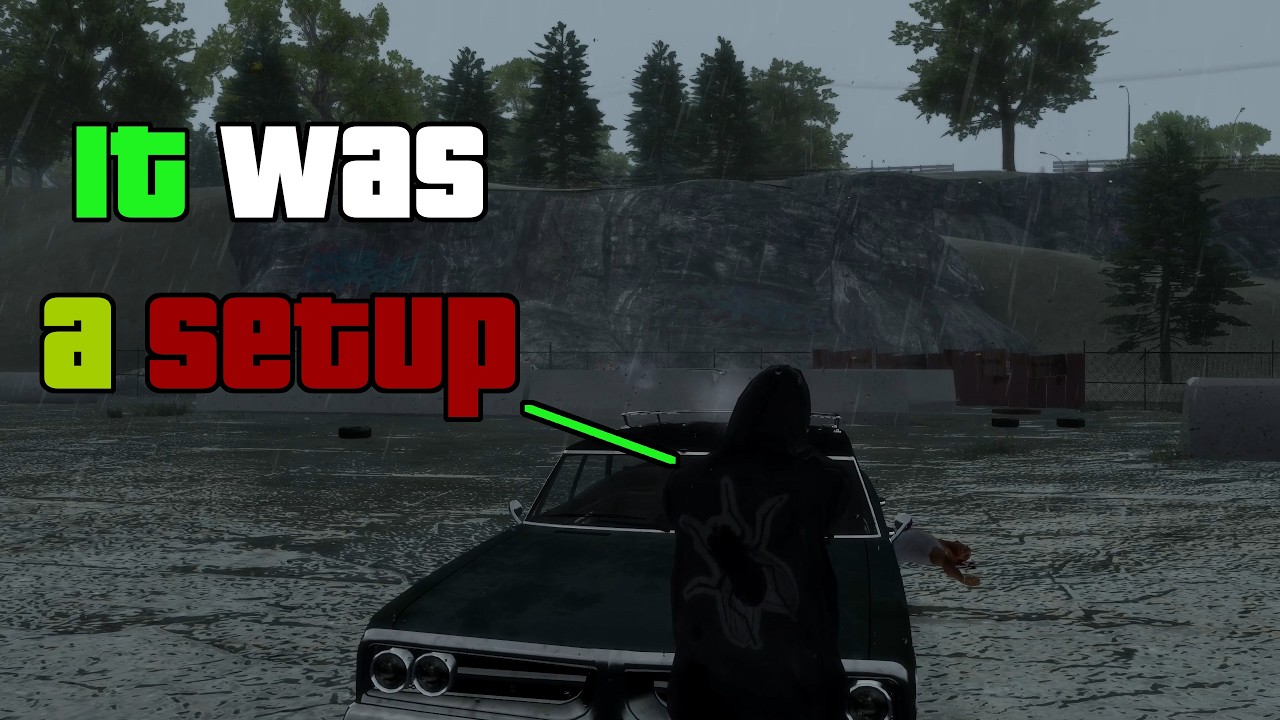 GTA IV TLAD - Setup Gone Wrong + 6 Star Escape