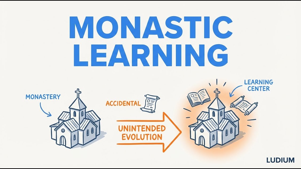 How Monasteries Became Centers of Learning by Accident