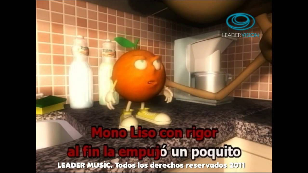El Twist del Mono Liso con letra karaoke María Elena Walsh 1