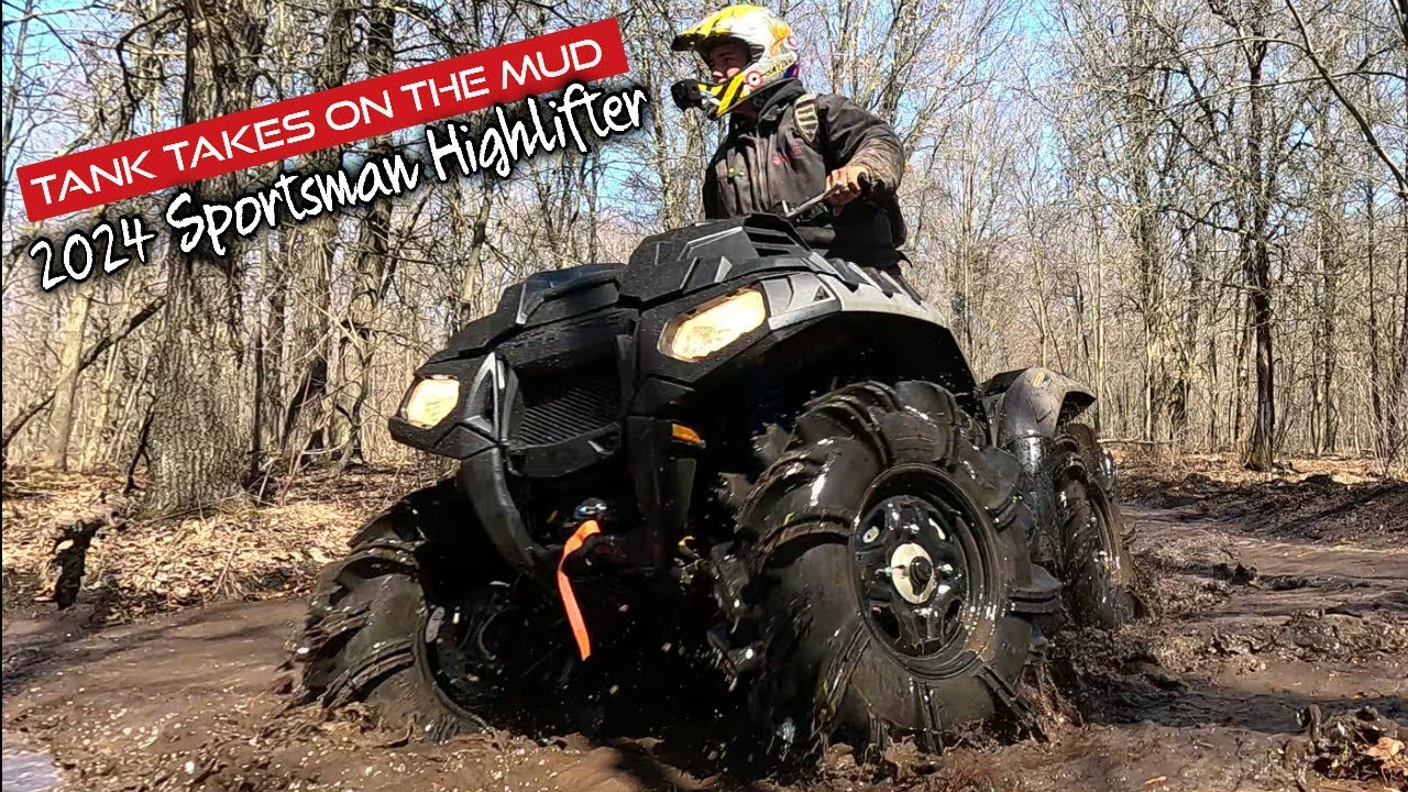 Polaris Sportsman Highlifter 850 Loves the Mud
