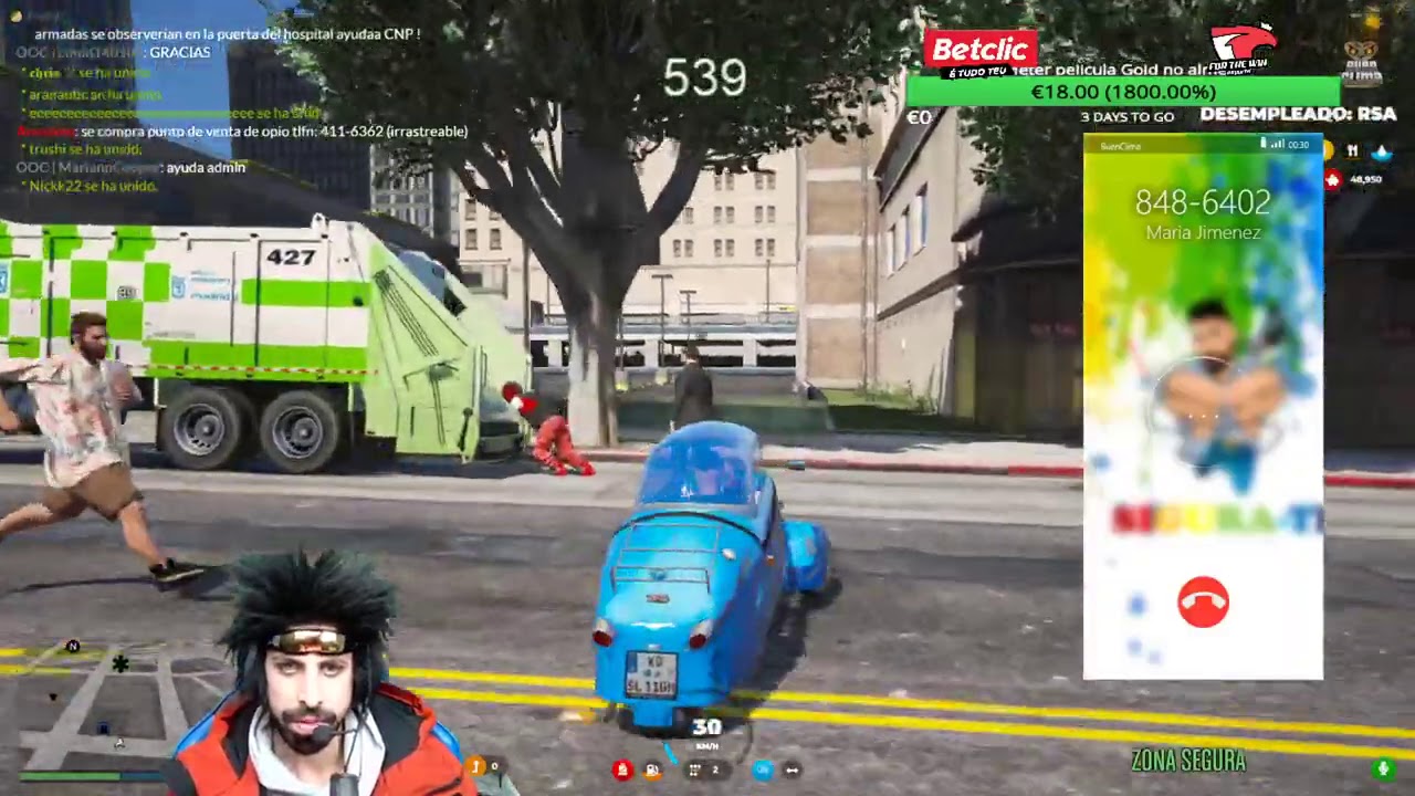 Move Mind - A Chegada ao servidor Espanhol | GTA V RP
