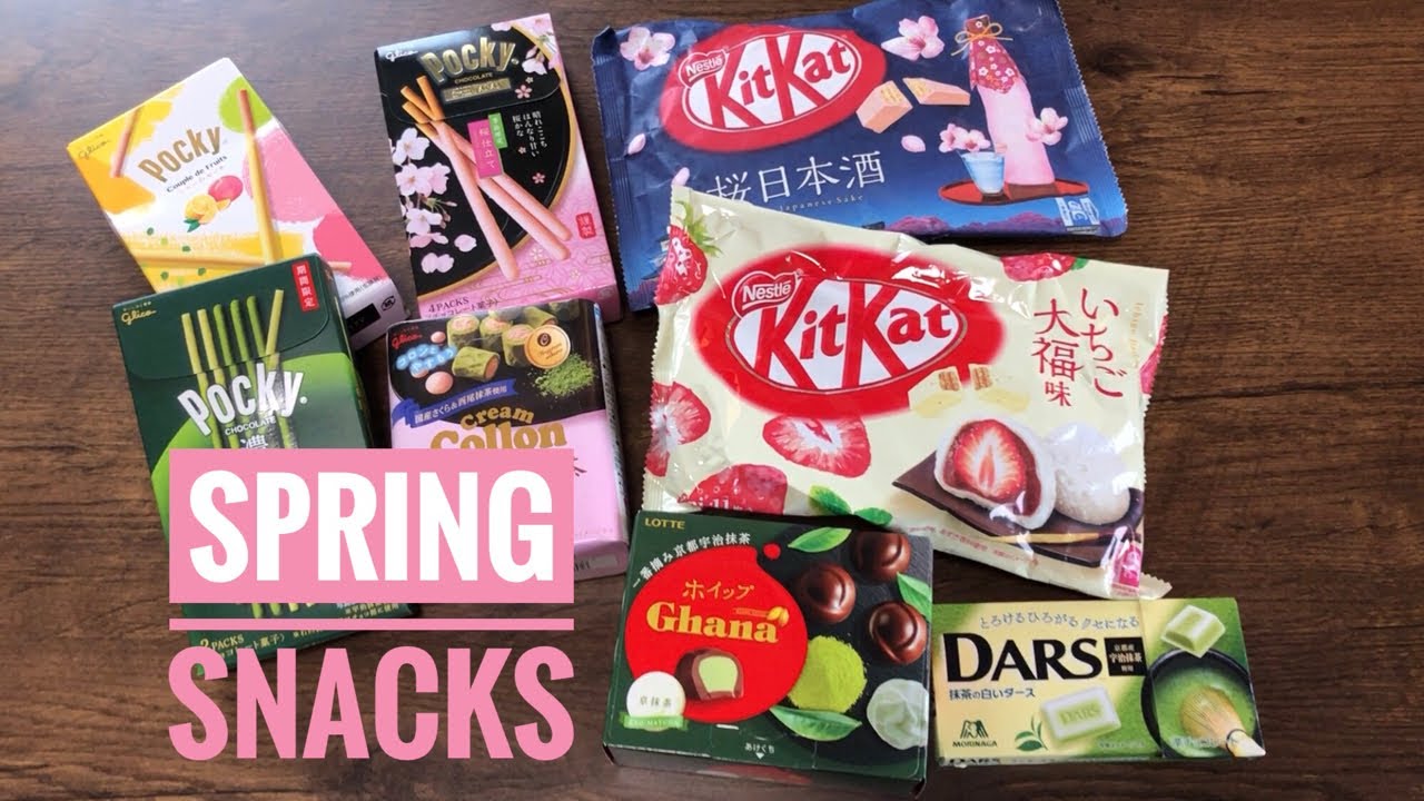 Japanese Spring Snacks | LIVESTREAM