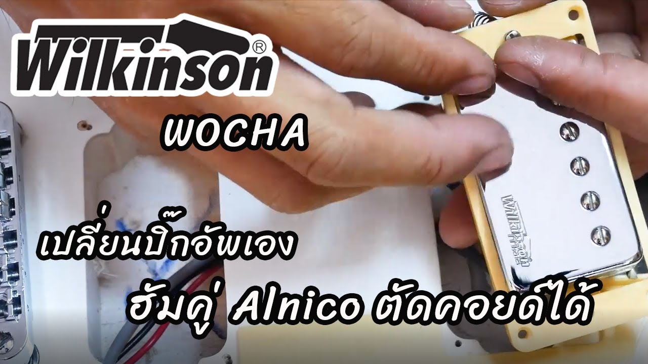 (Review) เปลี่ยนปิ๊กอัพเอง Wilkinson รุ่น WOCHA ฮัมคู่ ตัดคอยด์ได้