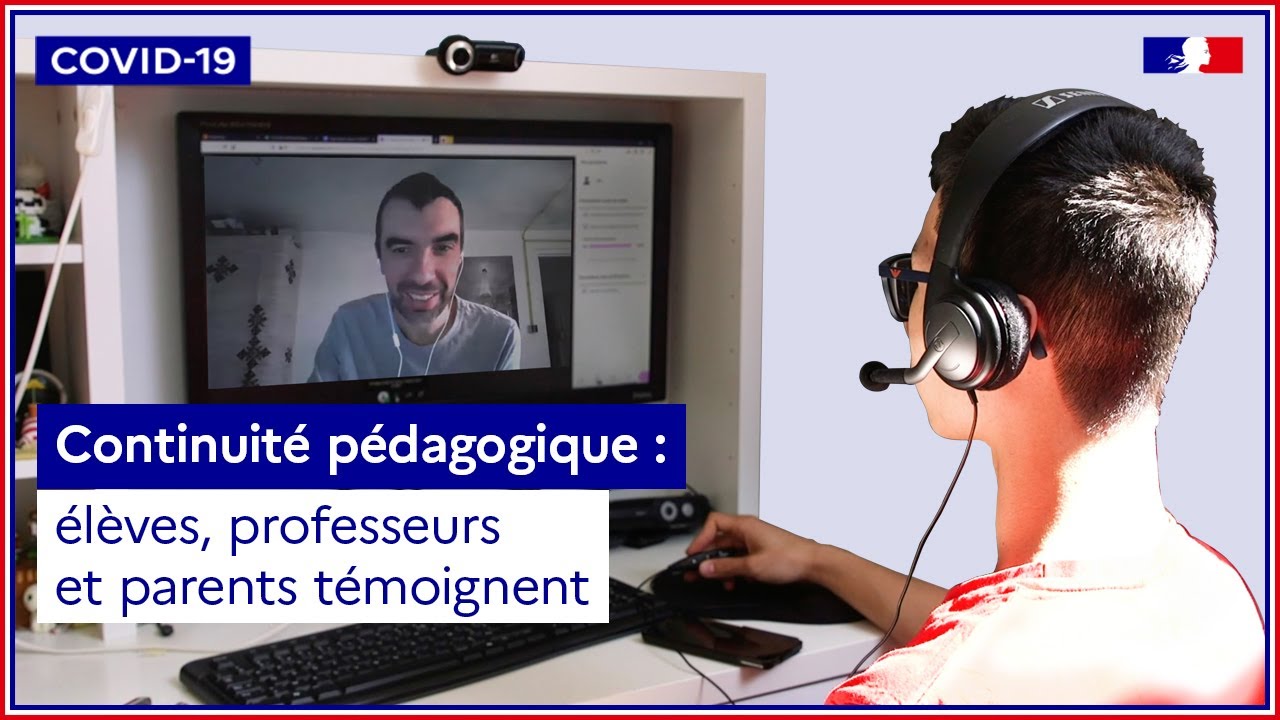 #Continuit&eacute; p&eacute;dagogique : &eacute;l&egrave;ves, professeurs et parents t&eacute;moignent