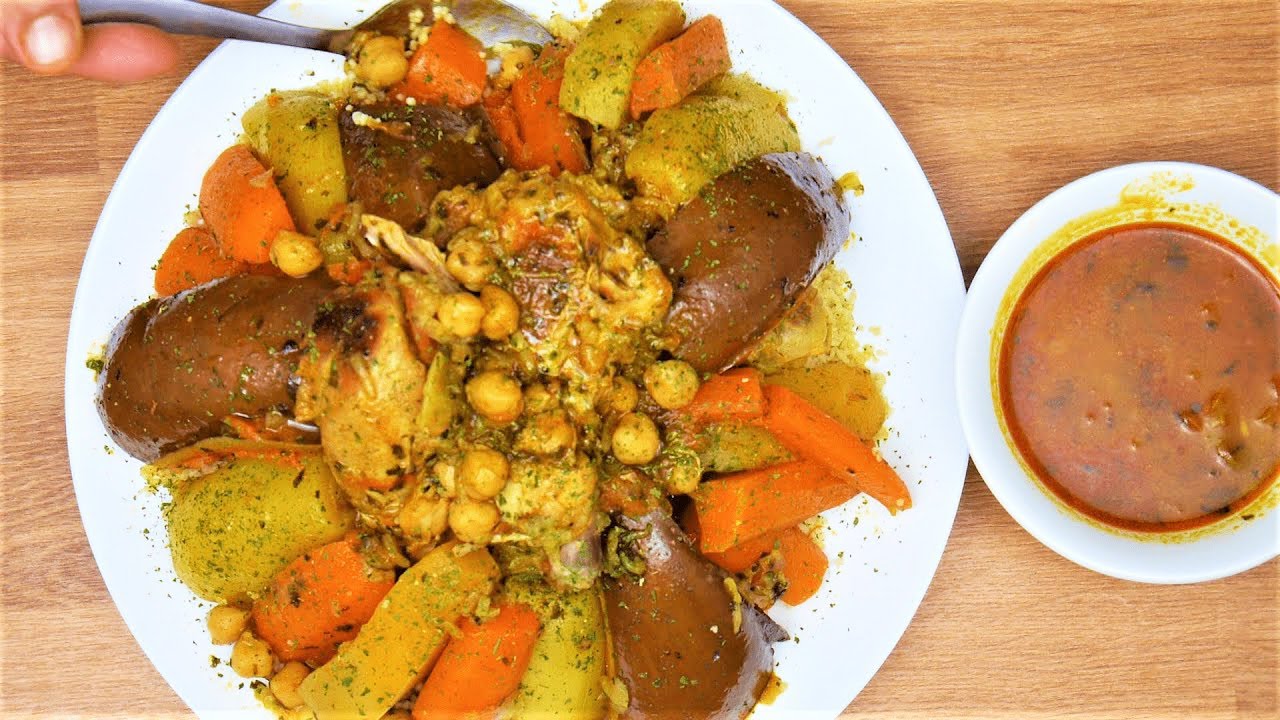 Аутентичный марокканский кускус с курицей и 6 овощами - как приготовить его идеально